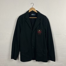 Polo Ralph Lauren Blazer Cord Vintage Grün Preppy Large Herren 