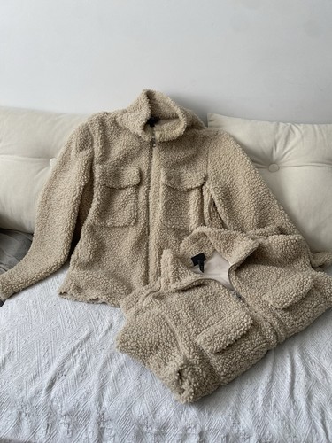 X teddyjacken fleece - h&m,