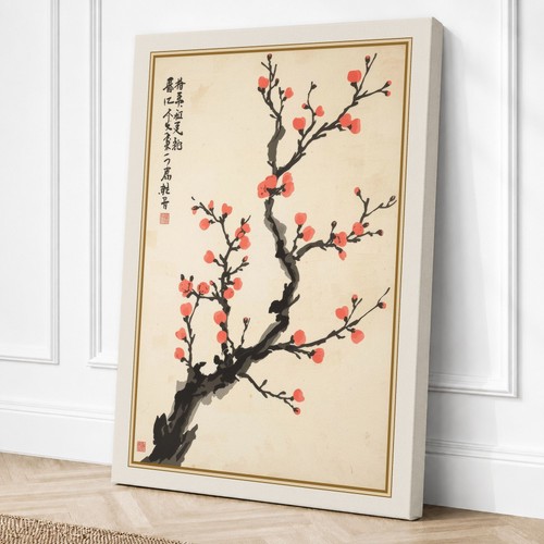 Blühender zweig japandi - blühender,