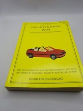 Gelber Katalog 1994 für Wiking Modelle, Karl A Koch, unbeschriftet (AB)