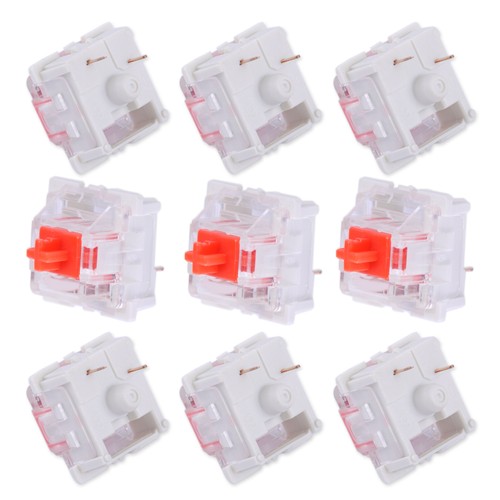 Red pin mechanical - red, 3