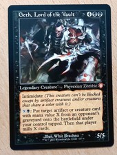Mtg Magic: Geth, Fürst der Gruft / Lord of the Vault, English, Nearmint Zombie
