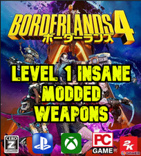 Borderlands 4 - LEVEL 1 Insane MODDED ARMS