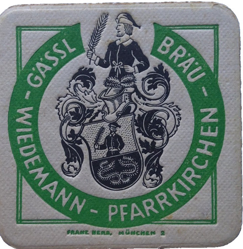 Alter bierdeckel brauerei - alter,