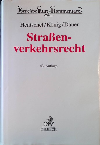 Straßenverkehrsrecht - ,