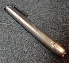 VARTA 645 DOKTOR Diagnostikleuchte CHROM Made in Germany Cliptrix? TASCHENLAMPE