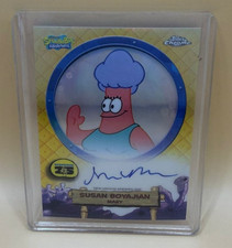 2025 Topps Chrome SpongeBob 25th - Mary - Patrick’s Fake Mom Auto Susan Boyajian