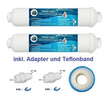 2 Osmose Filter Mineral Nachfilter Umkehrosmose Osmoseanlage Trinkwasser Patrone