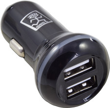 2GO Kfz-Ladegerät 12V/24V - schwarz 2x USB 3,4A 12/24V, 795659