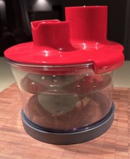 Kenwood Stabmixer-Schüssel & Deckel HB791 HB890 HB891. rot