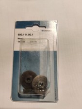 Geberit 690.111.00.1 Schneidrad-Set 2×Räder+Achse für Mepla Rohrschneider Ø16–75