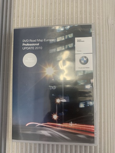 Bmw dvd road map - map, europe