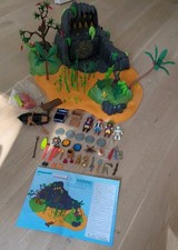 Playmobil 5134 Abenteuerschatzinsel mit Ton- & Lichteffekten 100% komplett s.gt.