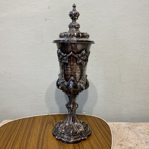 Deckelpokal echtsilber 1880 - deckelpokal, um