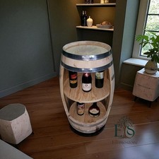 Fass Weinregal Holzbar 83cm -