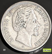 5 Reichsmark 1875 D Ludwig II