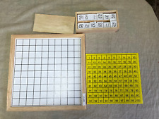 Hunderterbrett mit Aufgabenkarten