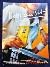 Bitburger Pils, originale Bier Werbung aus 1986