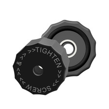 GP BEFESTIGUNGSMUTTER Drehknopf für Saftpresse Entsafter, Ersatzteil für Zummo