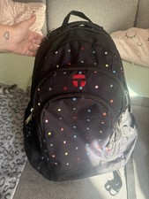 Schulranzen Take It Easy Schwarz Mit Punkten