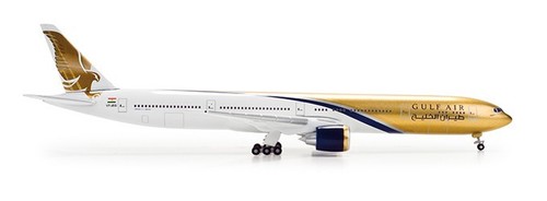 Flugzeugmodell gulf air boing - flugzeugmodell,