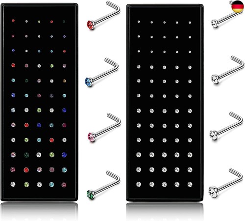 100 240 stück nasenstecker - stück,