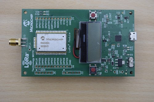 Microchip 868mhz rn2483 - 868mhz,
