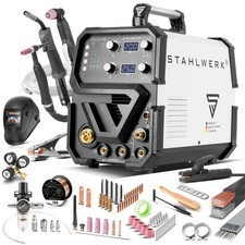 STAHLWERK Schweißgerät 4 in 1 Kombi CTM-250 ST – WIG MIG/MAG ARC/MMA Plasma/CUT