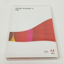 Adobe Acrobat 9 Pro for
