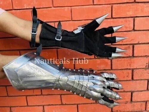 Nazgul kostüm stahlstulpen - nazgul,
