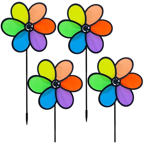 Windspiel blumen windrad 24cm - windspiel,