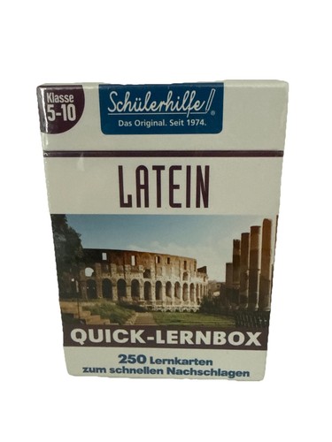 Latein quick lernbox - latein, quick-lernbox