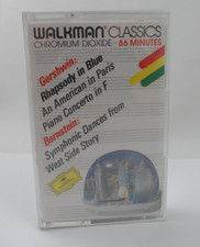 Sealed ✅ Walkman Classics Kassette MC Gershwin Rhapsody in Blue - Altbestand