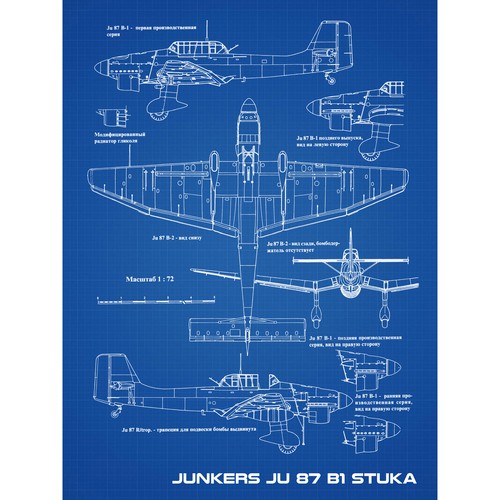 Junkers b1 stuka - 87,