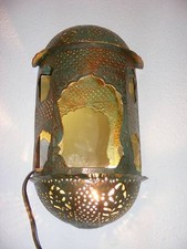 Orient Wandlampe 1001-Nacht lampe mit rückwandspiegel B