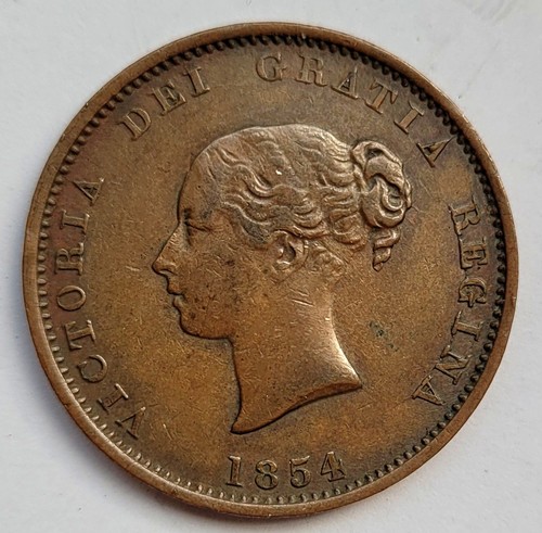 Half penny kanada 1854 - half, new
