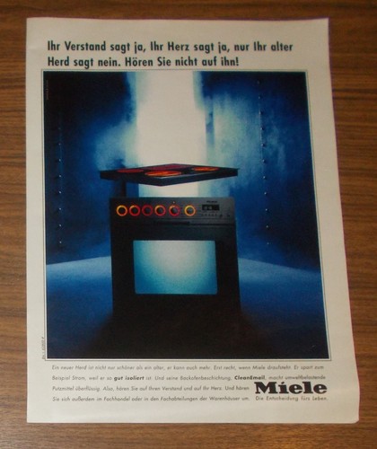 Seltene werbung miele - seltene,