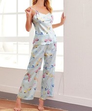 Satin Pyjama Set Damen In Gr. S, NEU