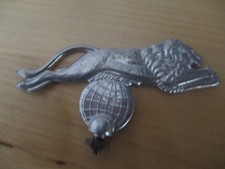 Schutzblechreiter Löwe Schutzblech Emblem Oldtimer Fahrrad  alte Fahrradteile