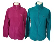 MAUI Damen Fleecejacke petrol