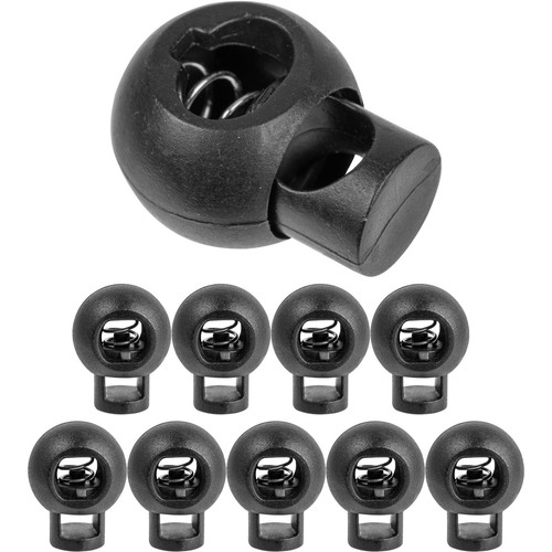 Kordel stopper loch 10 - stopper, 1-loch