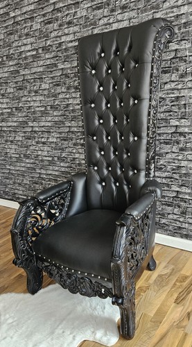 Prunksessel sessel schwarz - prunksessel,
