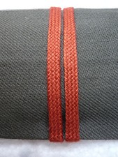 2 Paar Bundeswehr Litzen für Schulterklappen KORALLE Heeresflugabwehrtruppe