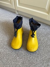 Gummistiefel halbhoch Gr. 28 gelb