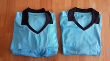 2 x  Schiedsrichter/Referee Trikots Adidas 2018 Farbe blau