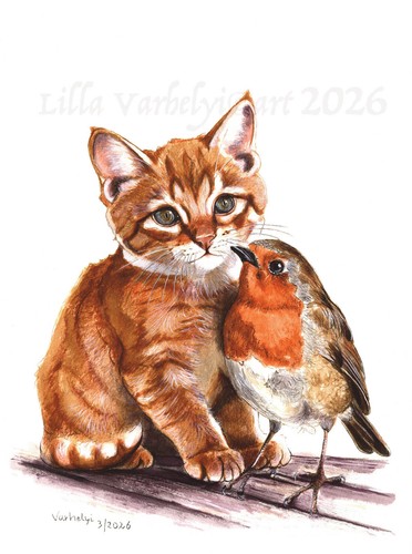 Original tuschebild - original,