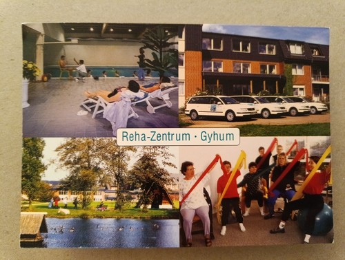 Alte ansichtskarte gyhum - alte,