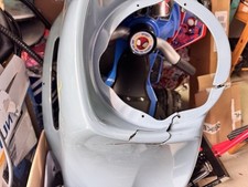 Harley-Davidson 57000383 Bat Wing Outer Fairing Front raw Touring 2024