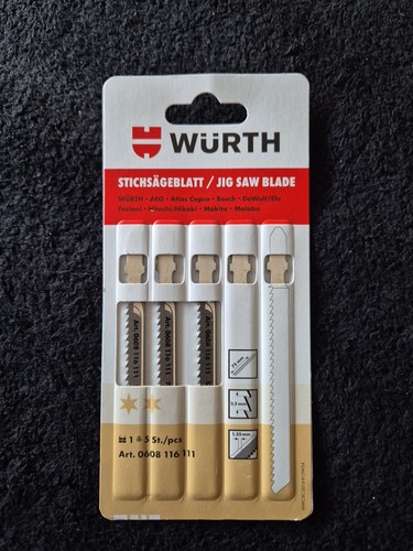 Stichsägeblatt würth jig saw - stichsägeblatt,