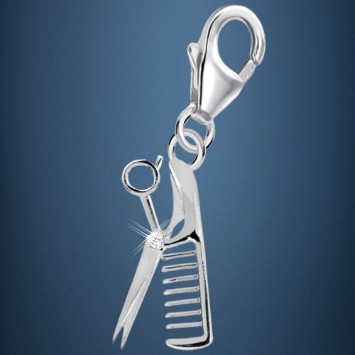 Schere karabiner charm - charm, 925